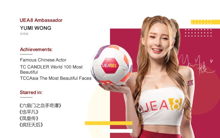 UEA8 Brand Ambassador Yumi Wong