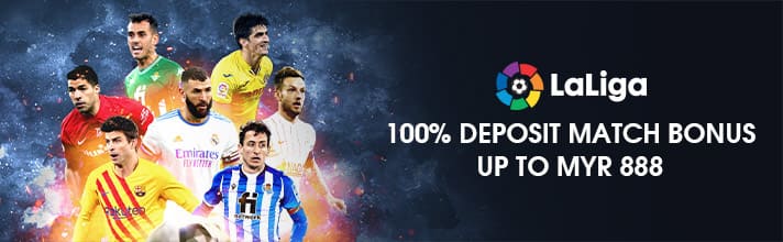 M88 LaLiga Welcome Bonus 100%