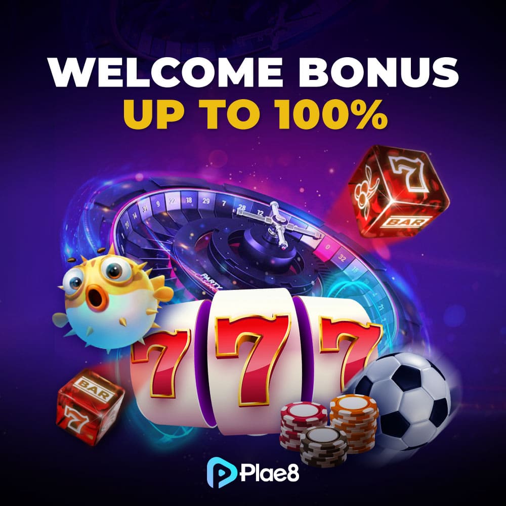 Plae8 100% Welcome Bonus
